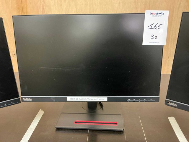 Lenovo thinkvision d20215fto monitor (3x) - afbeelding 5 van  11