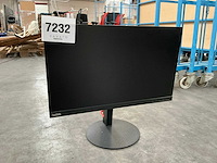 Lenovo thinkvision t24i-10 monitor (2x) - afbeelding 1 van  5