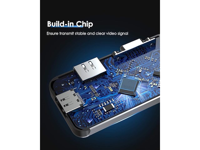 Lention usb-c-hub - afbeelding 5 van  7