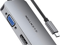 Lention usb-c-hub - afbeelding 1 van  7