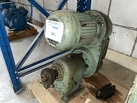 Lenz industriële motor met tandwiel