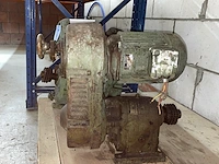 Lenz industriële motor met tandwiel
