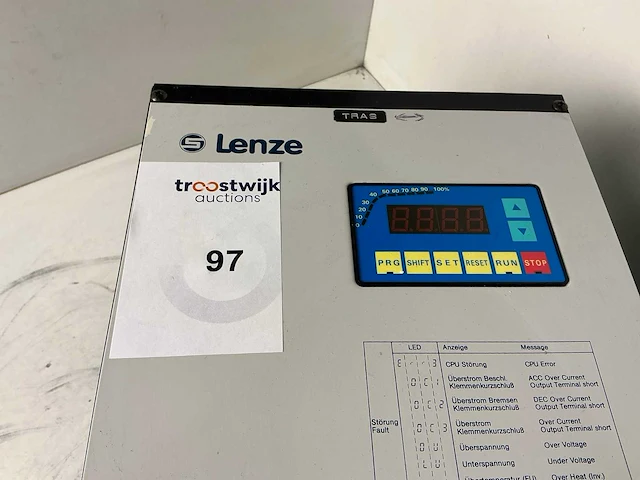 Lenze 7811.2 frequentieregelaar - afbeelding 3 van  6