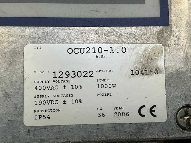 Lenze deto ocu210-1.0 frequentieregelaar (10x) - afbeelding 6 van  7