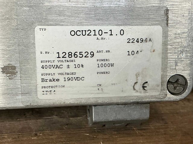 Lenze deto ocu210-1.0 frequentieregelaar (10x) - afbeelding 7 van  7