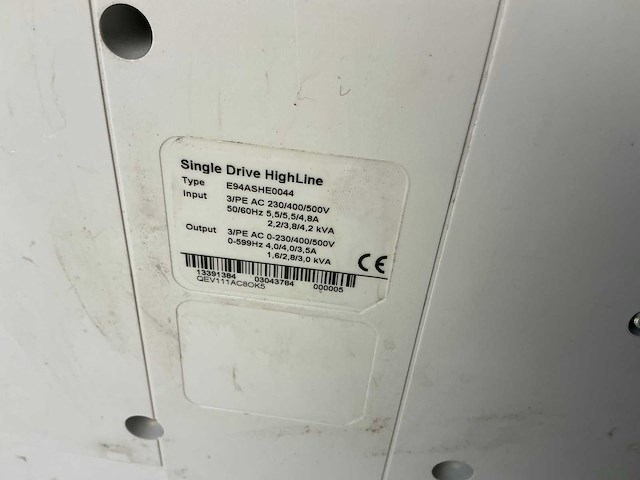 Lenze e94ashe0044 single drive highline frequentieregelaar - afbeelding 6 van  7