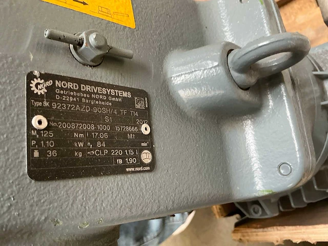Lenze en nord drivesystems reductiemotor (12x) - afbeelding 2 van  12