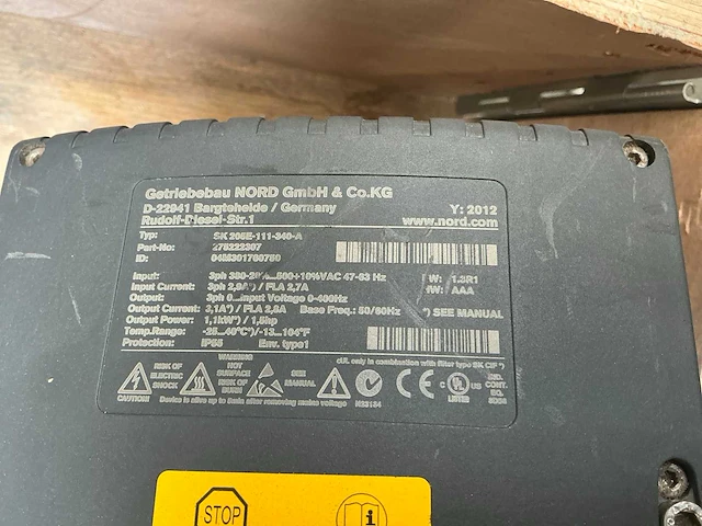 Lenze en nord drivesystems reductiemotor (12x) - afbeelding 4 van  12
