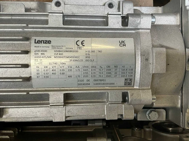 Lenze en nord drivesystems reductiemotor (12x) - afbeelding 8 van  12