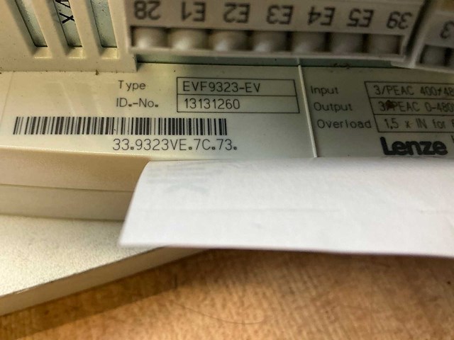 Lenze evf9323-ev frequentieregelaar - afbeelding 7 van  7