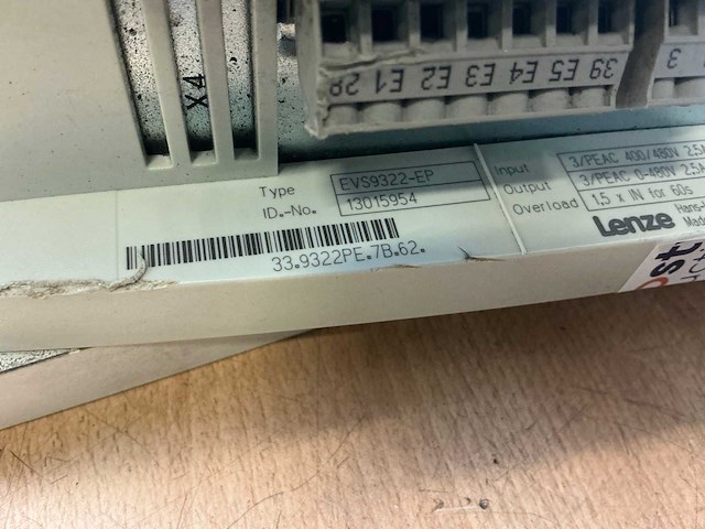Lenze evs9322-ep frequentieregelaar - afbeelding 6 van  6
