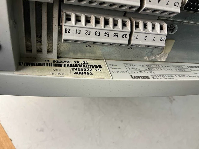 Lenze evs9322-es frequentieregelaar - afbeelding 5 van  6
