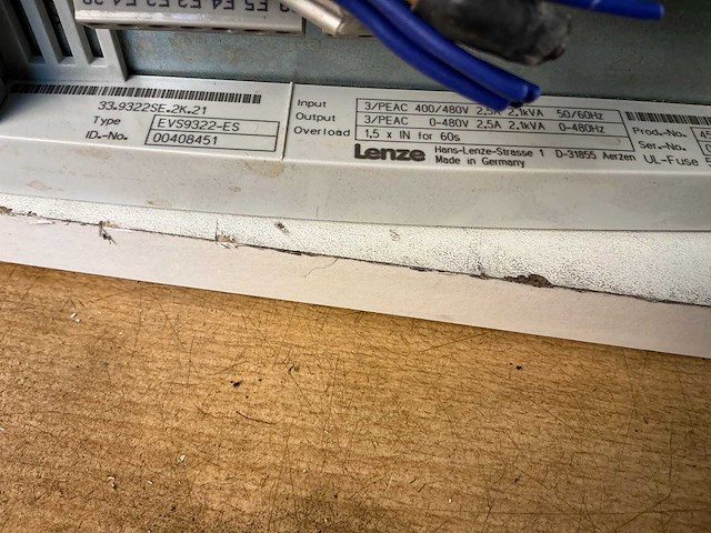 Lenze evs9322-es frequentieregelaar - afbeelding 1 van  1