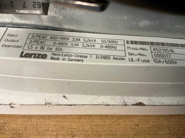 Lenze evs9323-es frequentieregelaar - afbeelding 6 van  7