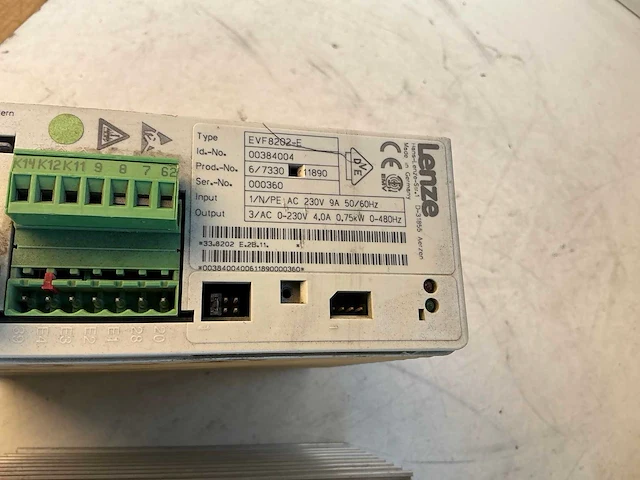 Lenze frequentieregelaar (3x) - afbeelding 4 van  12