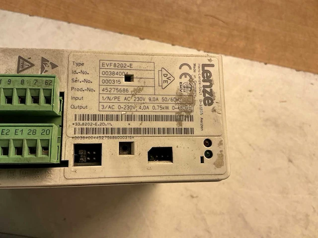 Lenze frequentieregelaar (3x) - afbeelding 4 van  6