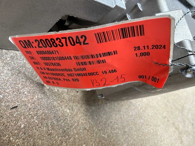 Lenze g500-h100 motorreductor (2x) - afbeelding 8 van  9