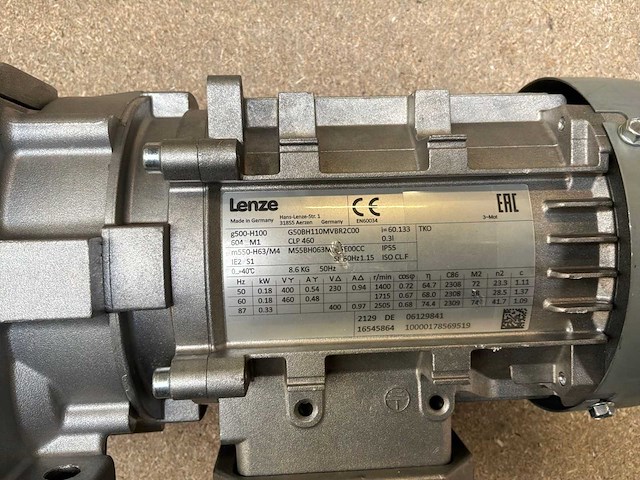 Lenze g500-h100 motorreductor (2x) - afbeelding 7 van  8