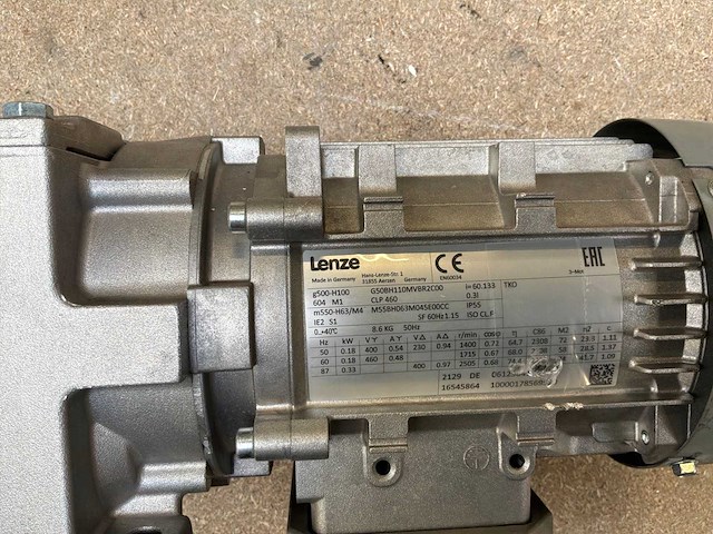 Lenze g500-h100 motorreductor (2x) - afbeelding 8 van  8