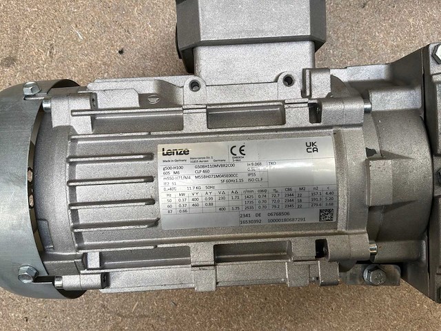 Lenze g500-h100 motorreductor (2x) - afbeelding 8 van  9