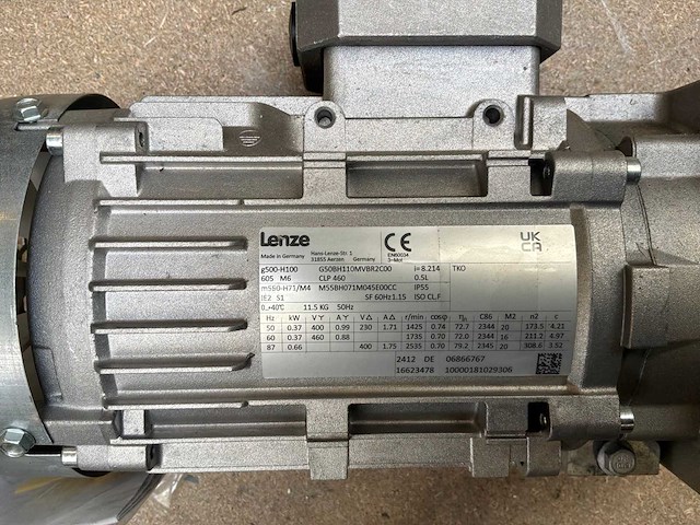 Lenze g500-h100 motorreductor (2x) - afbeelding 9 van  9