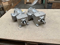 Lenze g500-h100 motorreductor (2x) - afbeelding 1 van  8