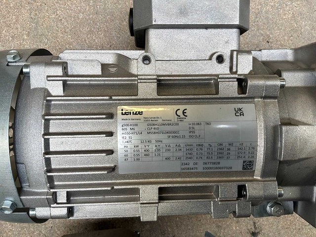 Lenze g500-h100 motorreductor (2x) - afbeelding 8 van  8