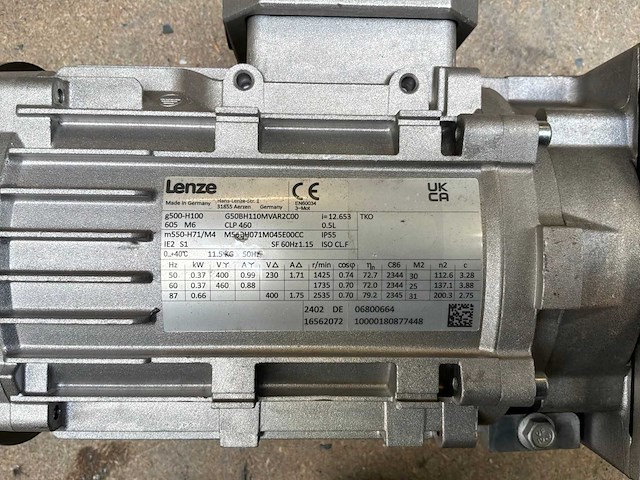 Lenze g500-h100 motorreductor (2x) - afbeelding 7 van  8