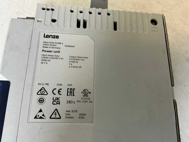 Lenze i510 frequentieregelaar (2x) - afbeelding 6 van  6