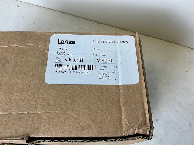Lenze i510 i51be275f10v10000s frequentieregelaar - afbeelding 8 van  11