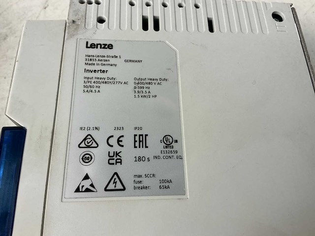 Lenze i550 frequentieregelaar (2x) - afbeelding 6 van  7