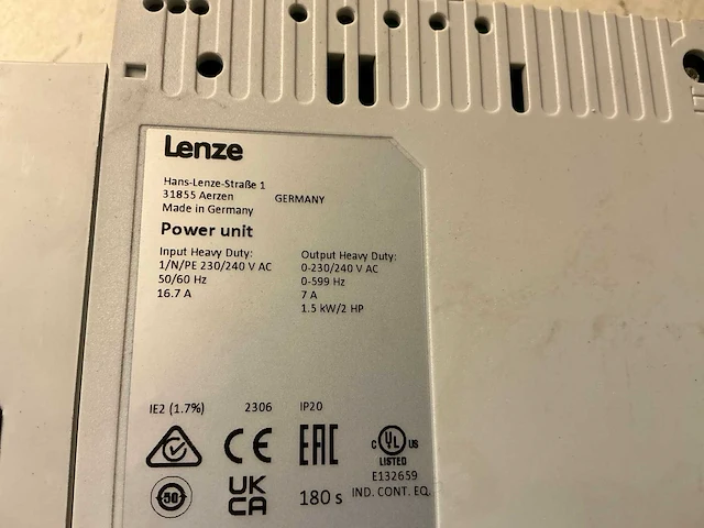 Lenze i550 frequentieregelaar (4x) - afbeelding 5 van  8