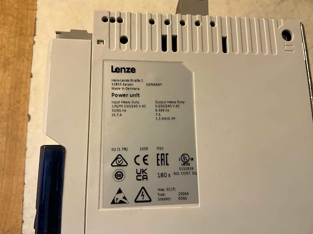 Lenze i550 frequentieregelaar (4x) - afbeelding 6 van  8