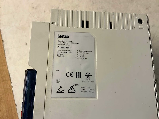Lenze i550 frequentieregelaar (4x) - afbeelding 9 van  10