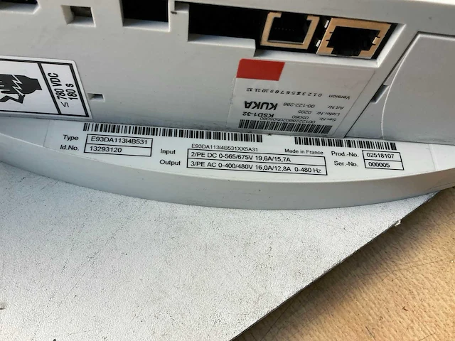 Lenze / kuka servo inverter (4x) - afbeelding 5 van  7