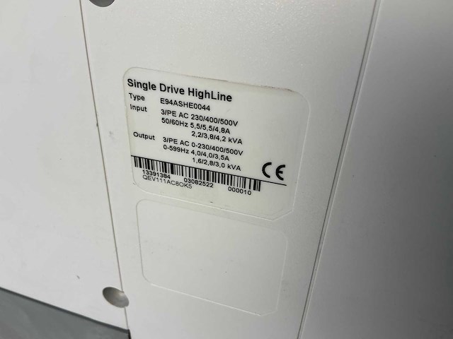 Lenze l-force e94ashe0044 single drive highline frequentieregelaar - afbeelding 2 van  12