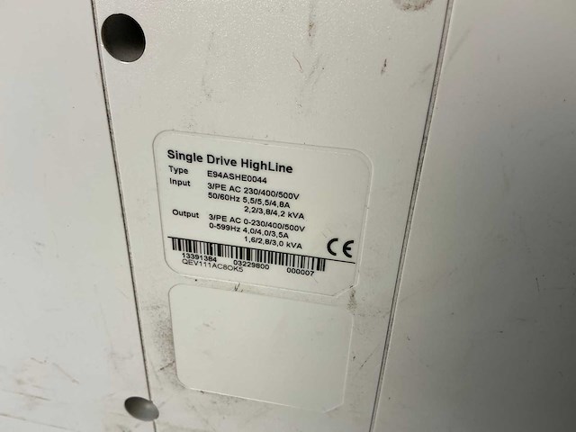 Lenze l-force e94ashe0044 single drive highline frequentieregelaar - afbeelding 7 van  7