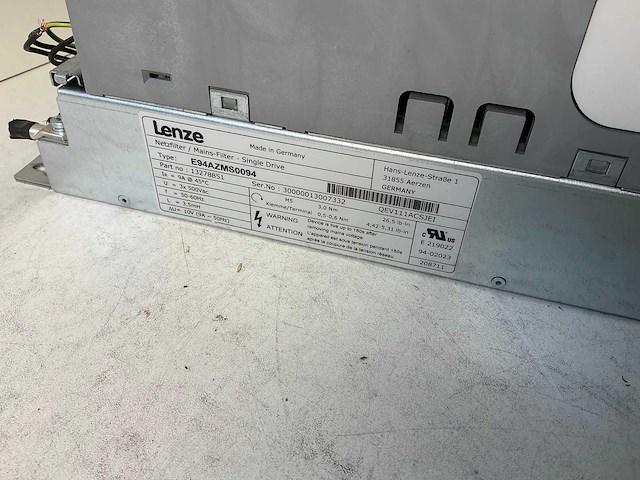 Lenze l-force e94ashe0044 single drive highline frequentieregelaar - afbeelding 8 van  9