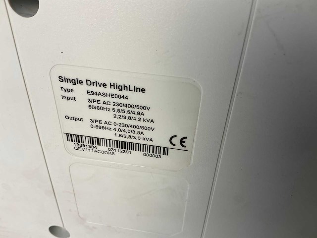 Lenze l-force e94ashe0044 single drive highline frequentieregelaar - afbeelding 7 van  8