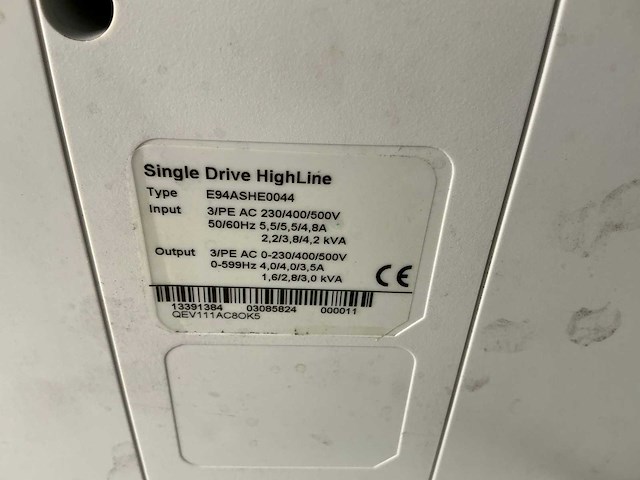 Lenze l-force e94ashe0044 single drive highline frequentieregelaar - afbeelding 8 van  9