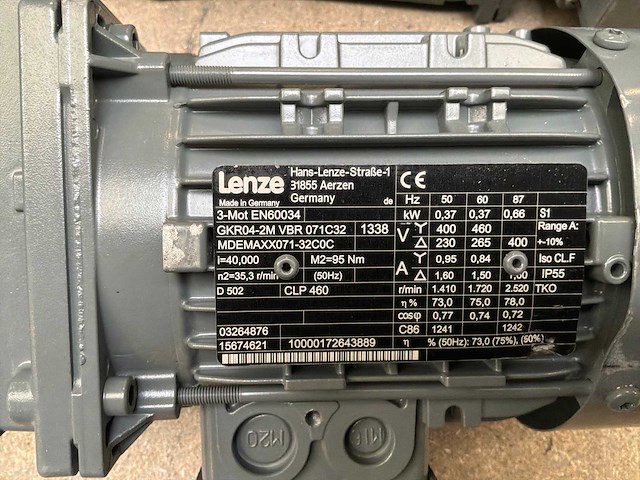Lenze mdemaxx motorreductor (2x) - afbeelding 7 van  8