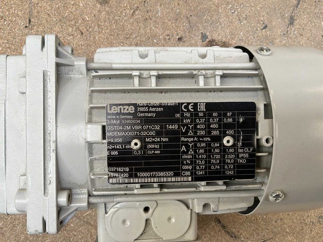Lenze mdemaxx071-32c0c motorreductor (2x) - afbeelding 7 van  8