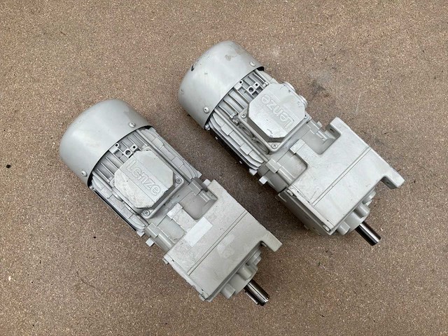 Lenze mdemaxx071-32c0c motorreductor (2x) - afbeelding 3 van  8