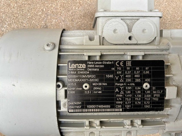 Lenze mdemaxx071 motorreductor (2x) - afbeelding 7 van  8