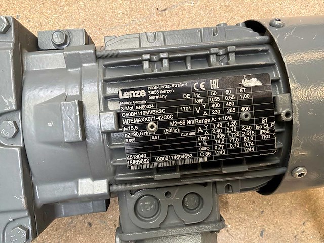 Lenze mdemaxx071 motorreductor (2x) - afbeelding 8 van  8