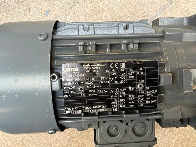 Lenze mdemaxx071 motorreductor (2x) - afbeelding 7 van  8