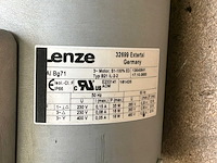 Lenze mdfmaxx071-42c0c motorreductor (2x) - afbeelding 3 van  13
