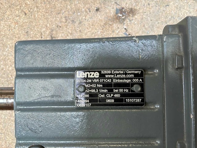 Lenze motorreductor (2x) - afbeelding 10 van  11
