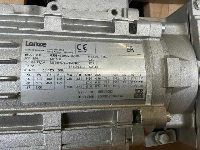 Lenze reductiemotor (12x) - afbeelding 5 van  8