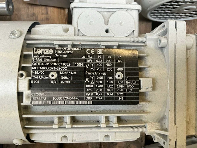 Lenze reductiemotor (13x) - afbeelding 7 van  9